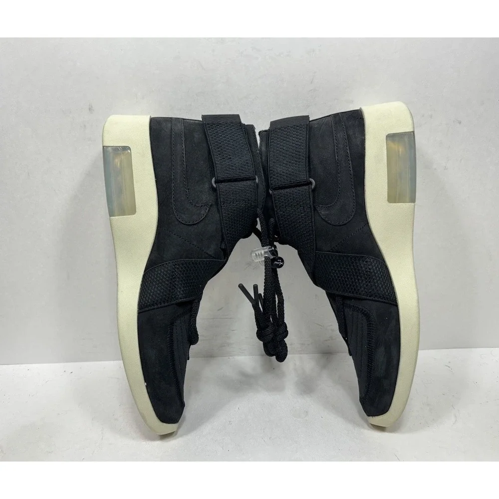 Nike Air Fear Of God Raid Black‎ Fossil Men's Size 7.5 AT8087-002 Shoes Sneakers